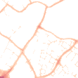 Daytime road noise heatmap for GL51 9QB