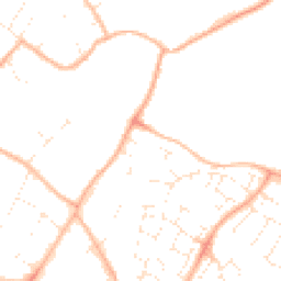 Daytime road noise heatmap for GL51 9QE