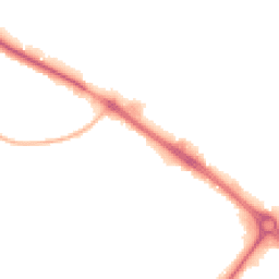 Night-time road noise heatmap for GL51 9SA