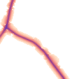 Daytime road noise heatmap for GL51 9TA