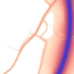 Daytime road noise heatmap for GL51 9TE