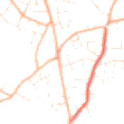 Daytime road noise heatmap for GL53 0AA