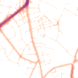 Daytime road noise heatmap for GL53 0AU