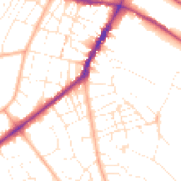 Daytime road noise heatmap for GL53 0AY