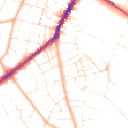 Daytime road noise heatmap for GL53 0BE