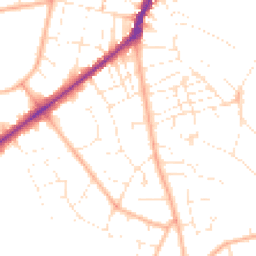 Daytime road noise heatmap for GL53 0BH