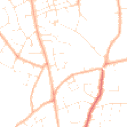 Daytime road noise heatmap for GL53 0DF