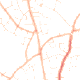 Daytime road noise heatmap for GL53 0DH