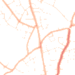 Daytime road noise heatmap for GL53 0DQ