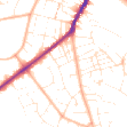 Daytime road noise heatmap for GL53 0EE
