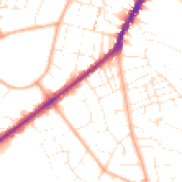 Daytime road noise heatmap for GL53 0EH
