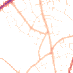 Daytime road noise heatmap for GL53 0HG