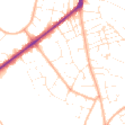 Daytime road noise heatmap for GL53 0QA