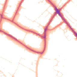 Daytime road noise heatmap for GL53 7FB