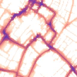 Daytime road noise heatmap for GL53 7HB