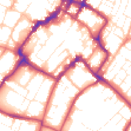 Daytime road noise heatmap for GL53 7HG
