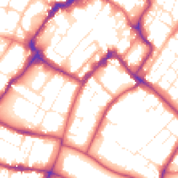 Daytime road noise heatmap for GL53 7JU