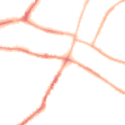 Night-time road noise heatmap for GL53 7LS
