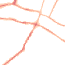 Night-time road noise heatmap for GL53 7NG