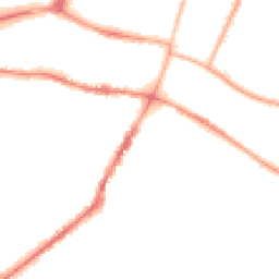 Night-time road noise heatmap for GL53 7NN