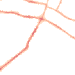 Night-time road noise heatmap for GL53 7NP