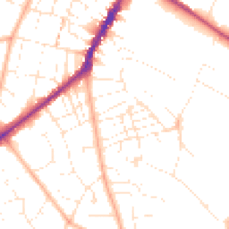 Daytime road noise heatmap for GL53 7PN