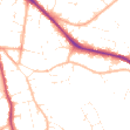 Daytime road noise heatmap for GL53 8AX