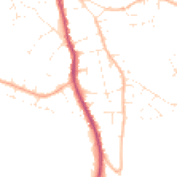 Daytime road noise heatmap for GL53 8DX