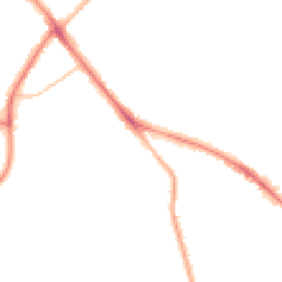 Night-time road noise heatmap for GL53 8EP