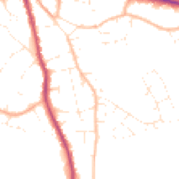 Daytime road noise heatmap for GL53 8LX