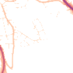 Daytime road noise heatmap for GL53 8PW