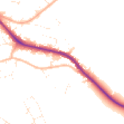 Daytime road noise heatmap for GL53 8QN