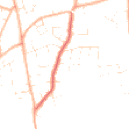 Daytime road noise heatmap for GL53 9BE