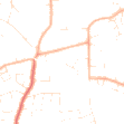Daytime road noise heatmap for GL53 9BX