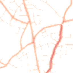 Daytime road noise heatmap for GL53 9DT