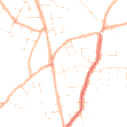 Daytime road noise heatmap for GL53 9EU