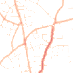 Daytime road noise heatmap for GL53 9FA