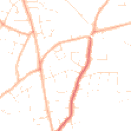Daytime road noise heatmap for GL53 9GA