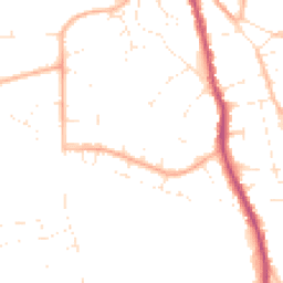 Daytime road noise heatmap for GL53 9HX