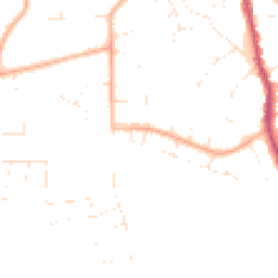 Daytime road noise heatmap for GL53 9JE