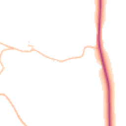 Daytime road noise heatmap for GL53 9RA
