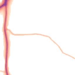 Daytime road noise heatmap for GL53 9RE