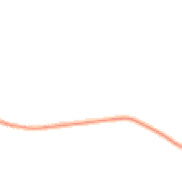 Night-time road noise heatmap for GL54 1AT