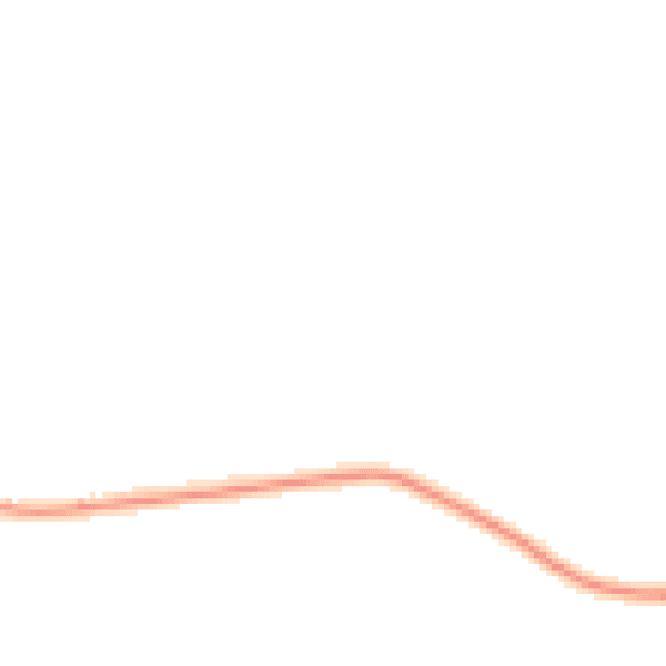 Night-time road noise heatmap for GL54 1AY