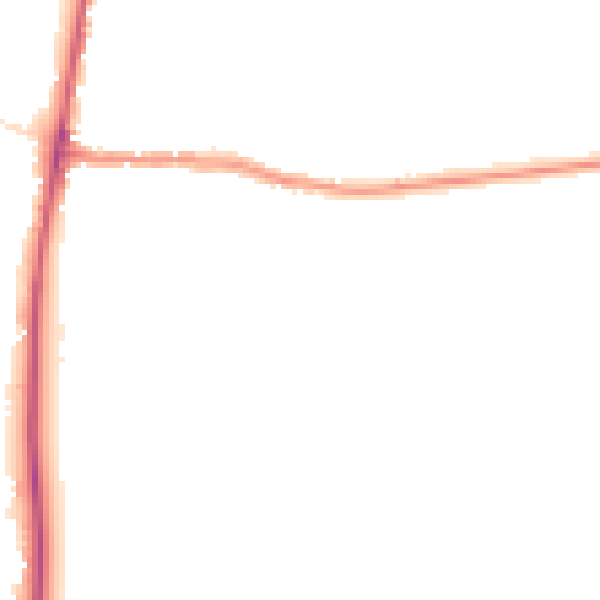 Night-time road noise heatmap for GL54 1DU