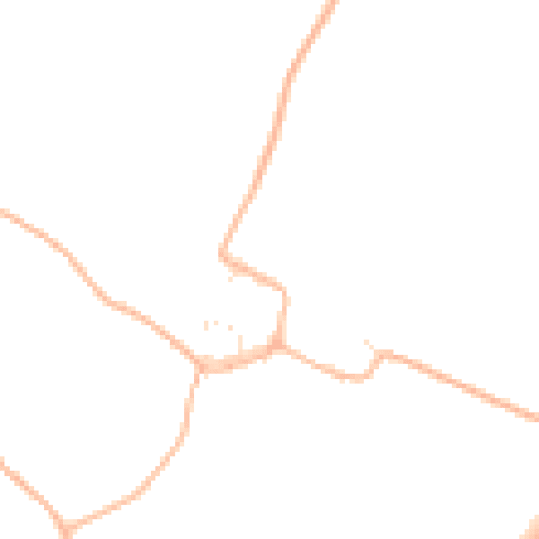 Daytime road noise heatmap for GL54 2HY