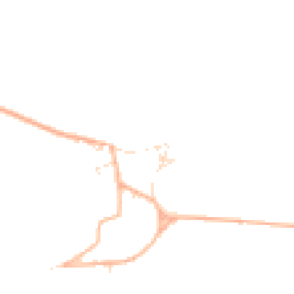 Daytime road noise heatmap for GL54 2LH
