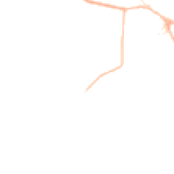 Daytime road noise heatmap for GL54 3BQ