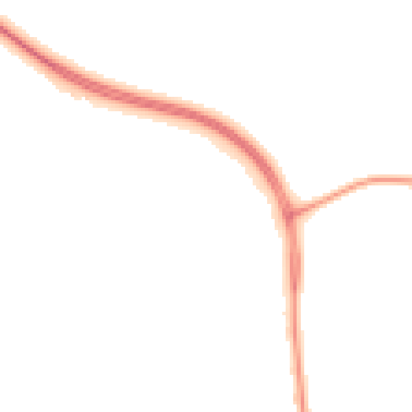 Night-time road noise heatmap for GL54 4AY