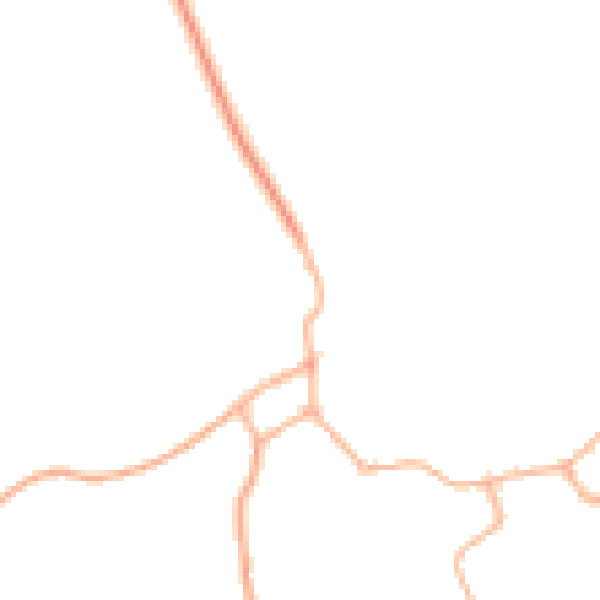 Daytime road noise heatmap for GL54 4BG